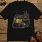 Firefly Mason Jar T-Shirt - Black