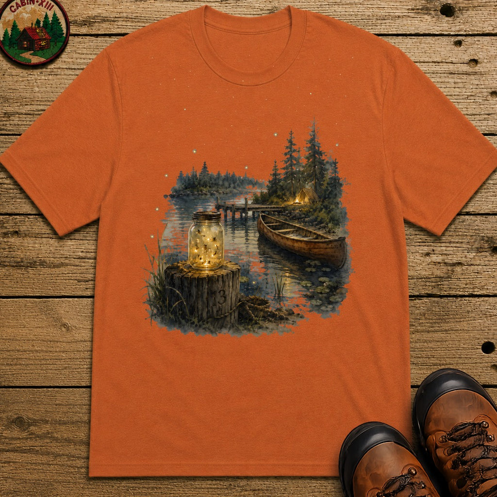 Firefly Mason Jar T-Shirt - Yam