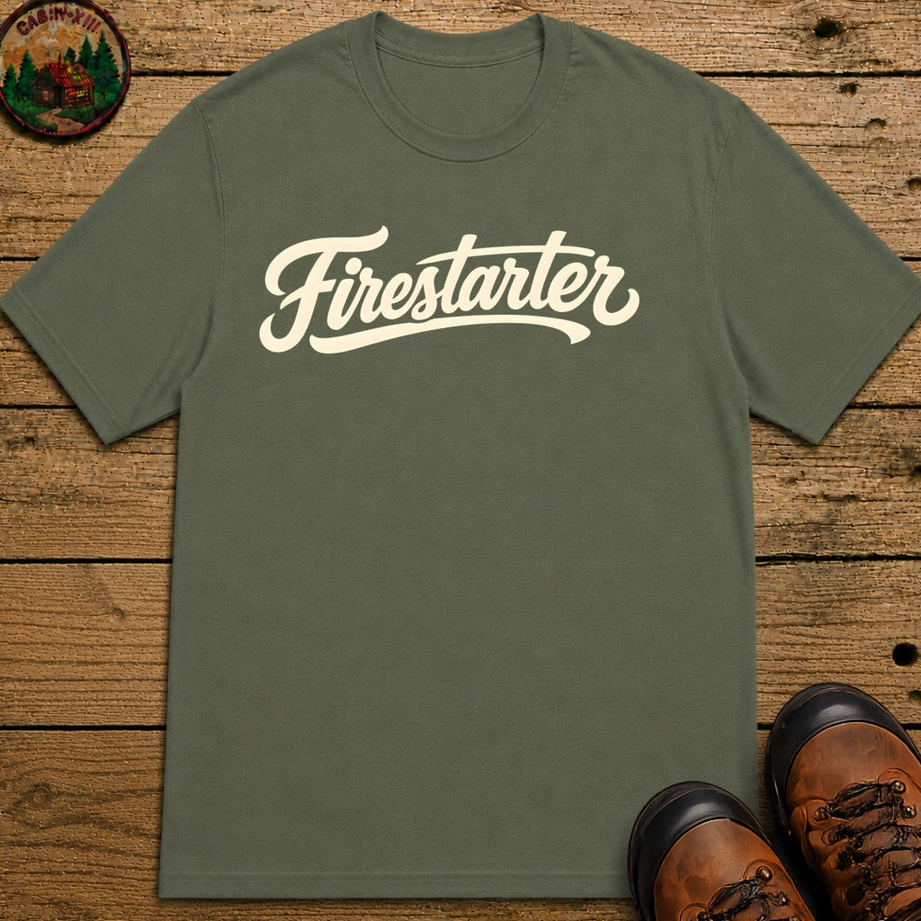 Firestarter T-Shirt - Moss