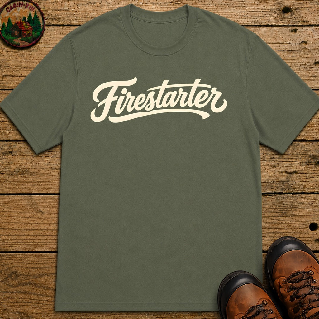 Firestarter T-Shirt - Moss