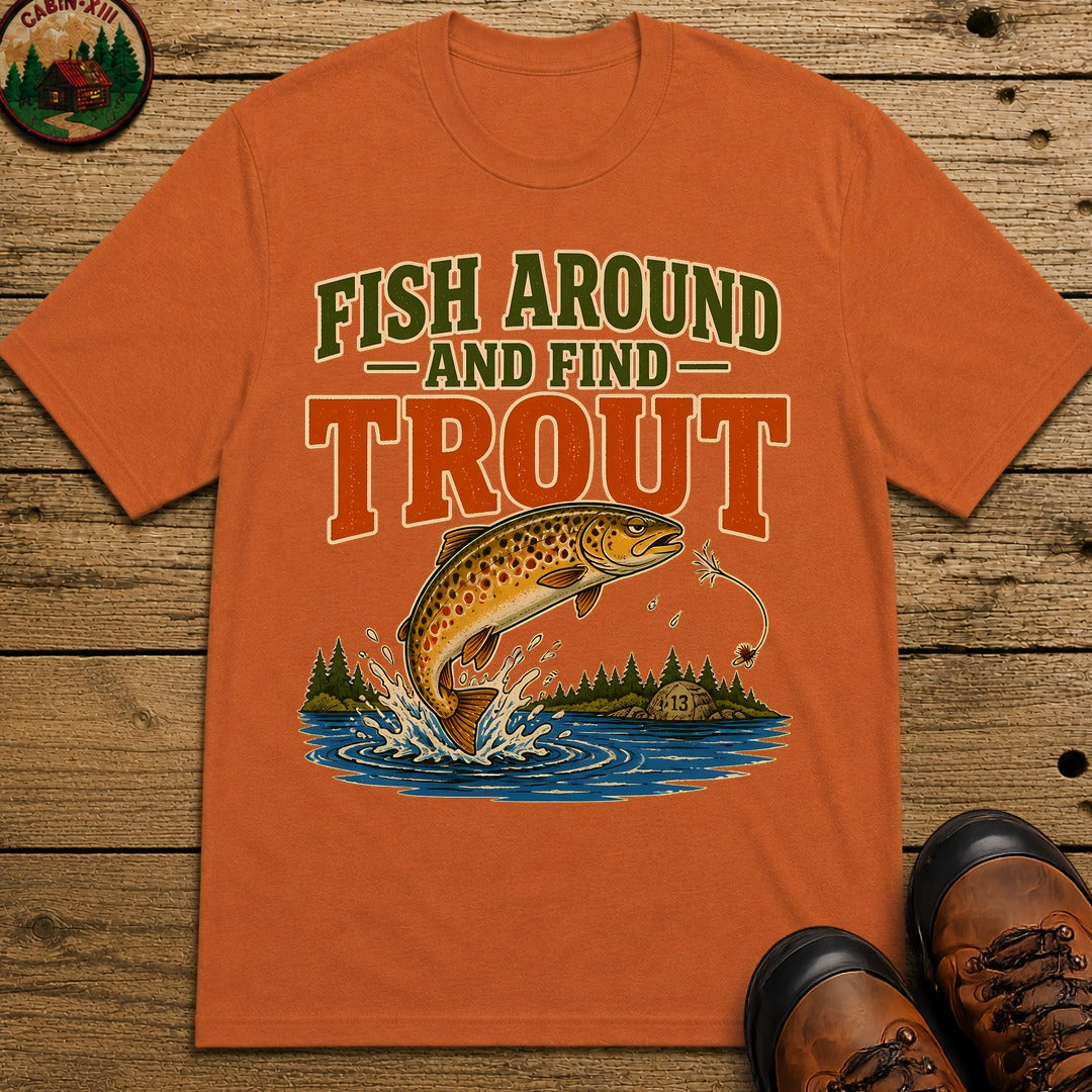 Fish Around T-Shirt - Yam