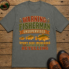 Fisherman Unsupervised T Shirt - Pepper