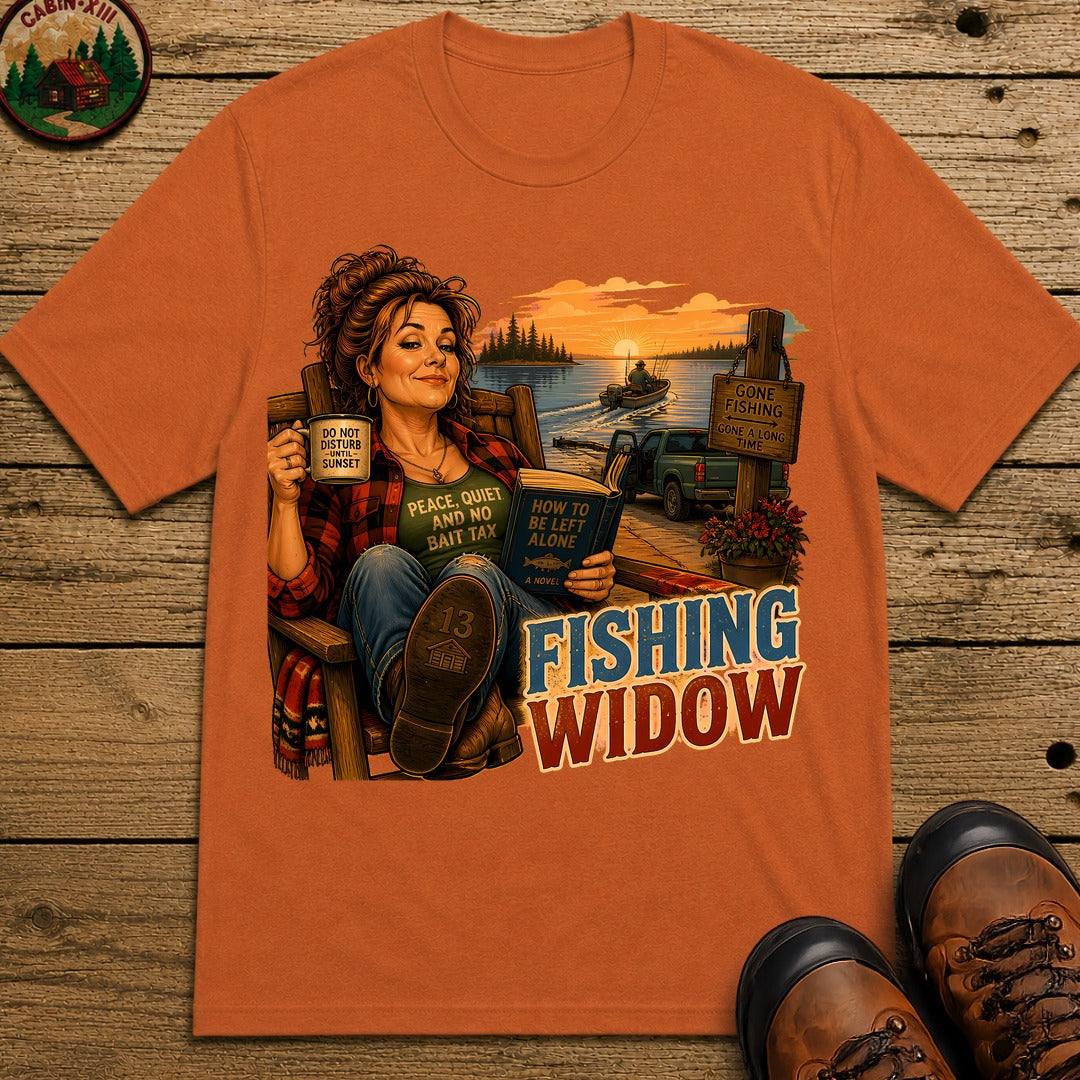 Fishing Widow T-Shirt - Yam