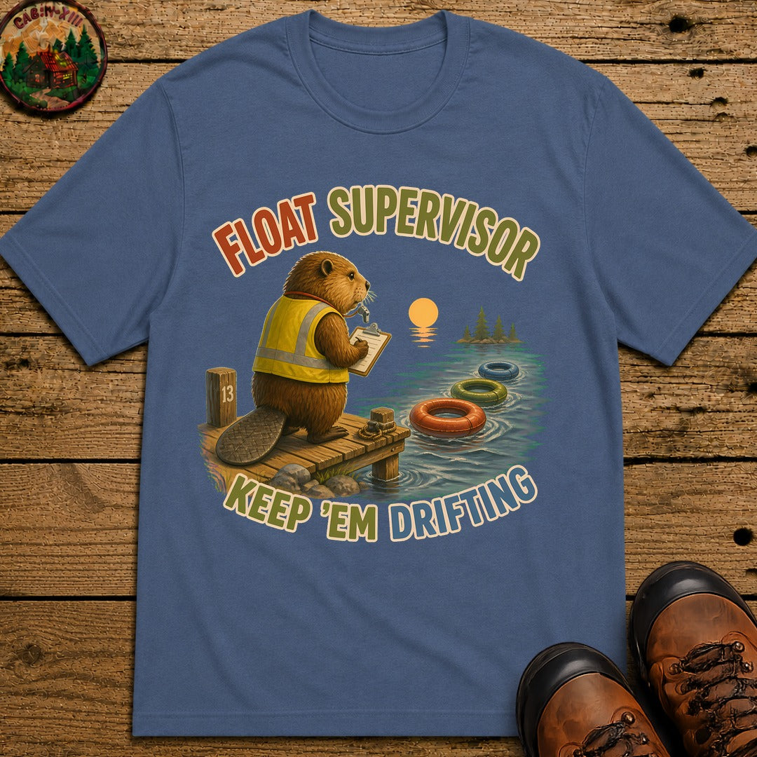 Float Supervisor T-Shirt - Blue Jean