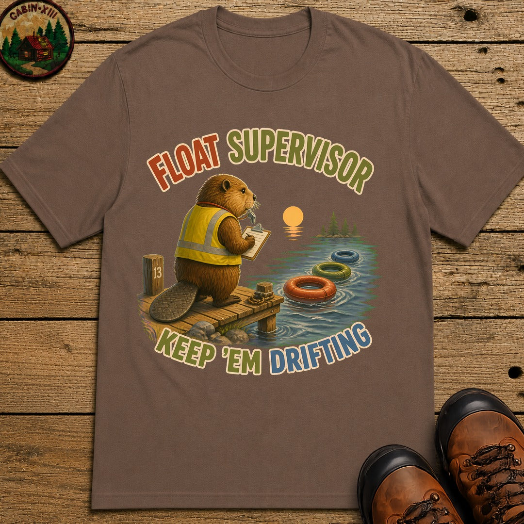 Float Supervisor T-Shirt - Espresso