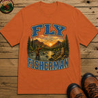Fly Fisherman T-Shirt - Yam