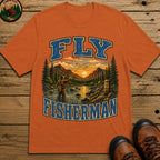 Fly Fisherman T-Shirt - Yam