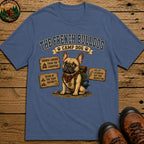 French Bulldog Camp Dog 2.0 T Shirt - Blue Jean