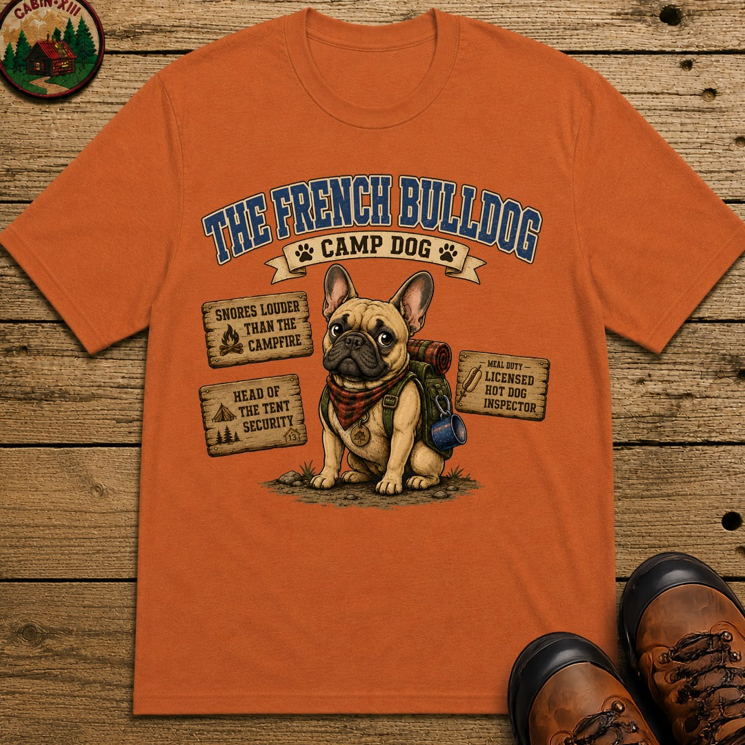 French Bulldog Camp Dog 2.0 T Shirt - Yam