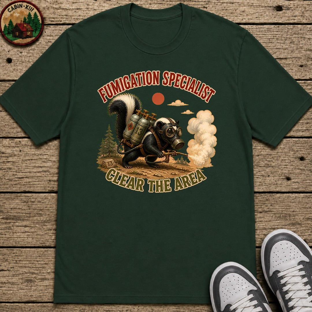 Fumigation Specialist Kids T-Shirt - Forest Green