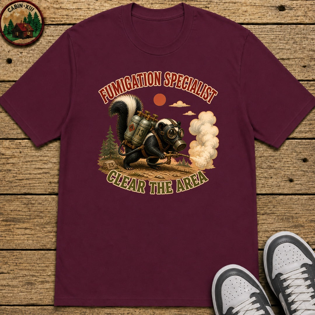 Fumigation Specialist Kids T-Shirt - Maroon