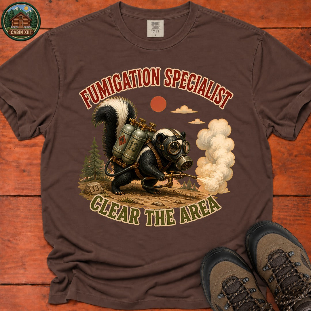 Fumigation Specialist T-Shirt - Espresso
