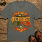 Get Lost In The Woods (Modern) T Shirt - Pepper