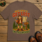 Get Lost in the Woods T-Shirt - Espresso