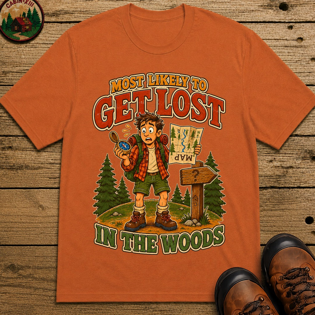 Get Lost in the Woods T-Shirt - Yam