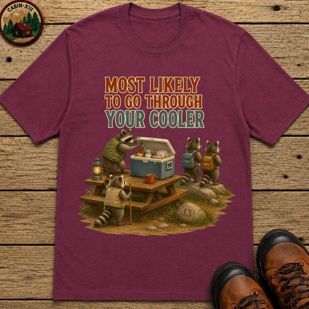 Go Through Your Cooler T-Shirt - Berry