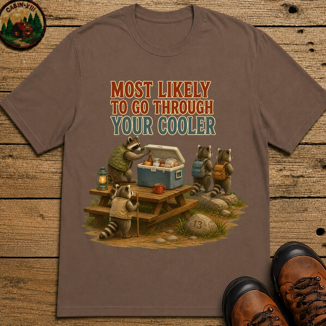 Go Through Your Cooler T-Shirt - Espresso