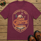 Gone Camping T-Shirt - Berry