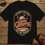 Gone Camping T-Shirt - Black