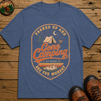 Gone Camping T-Shirt - Blue Jean