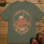 Gone Camping T-Shirt - Moss