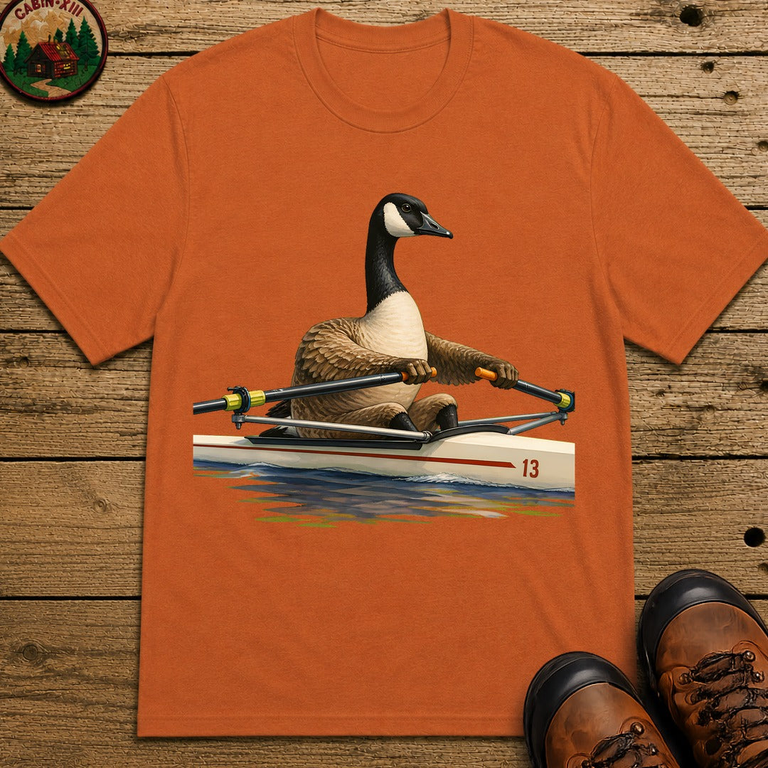 Goose In A Scull T-Shirt - Yam