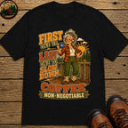 Grandma Coffee Non Negotiable T Shirt - Black