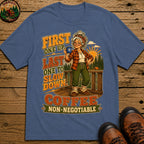 Grandma Coffee Non Negotiable T Shirt - Blue Jean