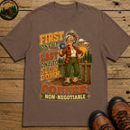 Grandma Coffee Non Negotiable T Shirt - Espresso