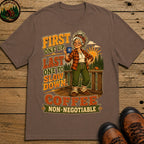 Grandma Coffee Non Negotiable T Shirt - Espresso