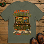 Grandpa'S Tackle Box T Shirt - Moss