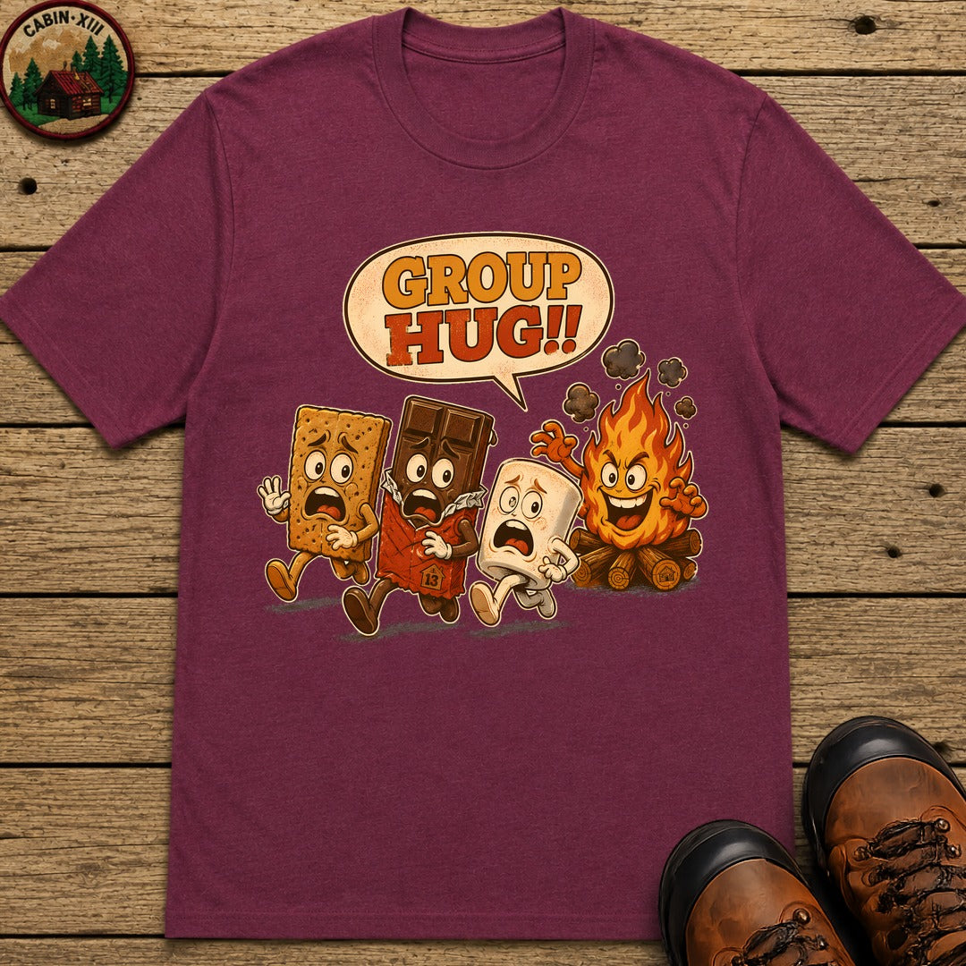 Group Hug T-Shirt - Berry