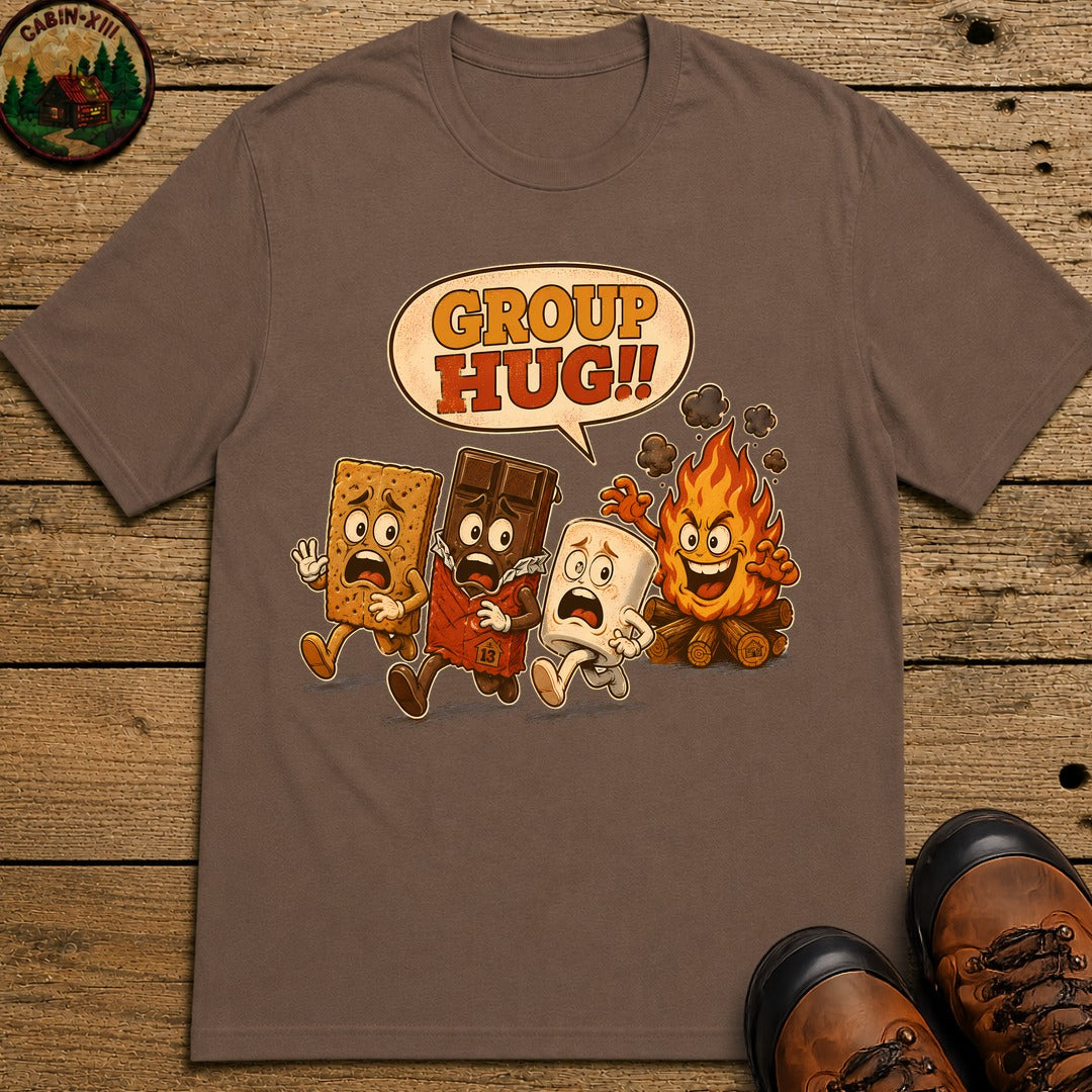 Group Hug T-Shirt - Espresso