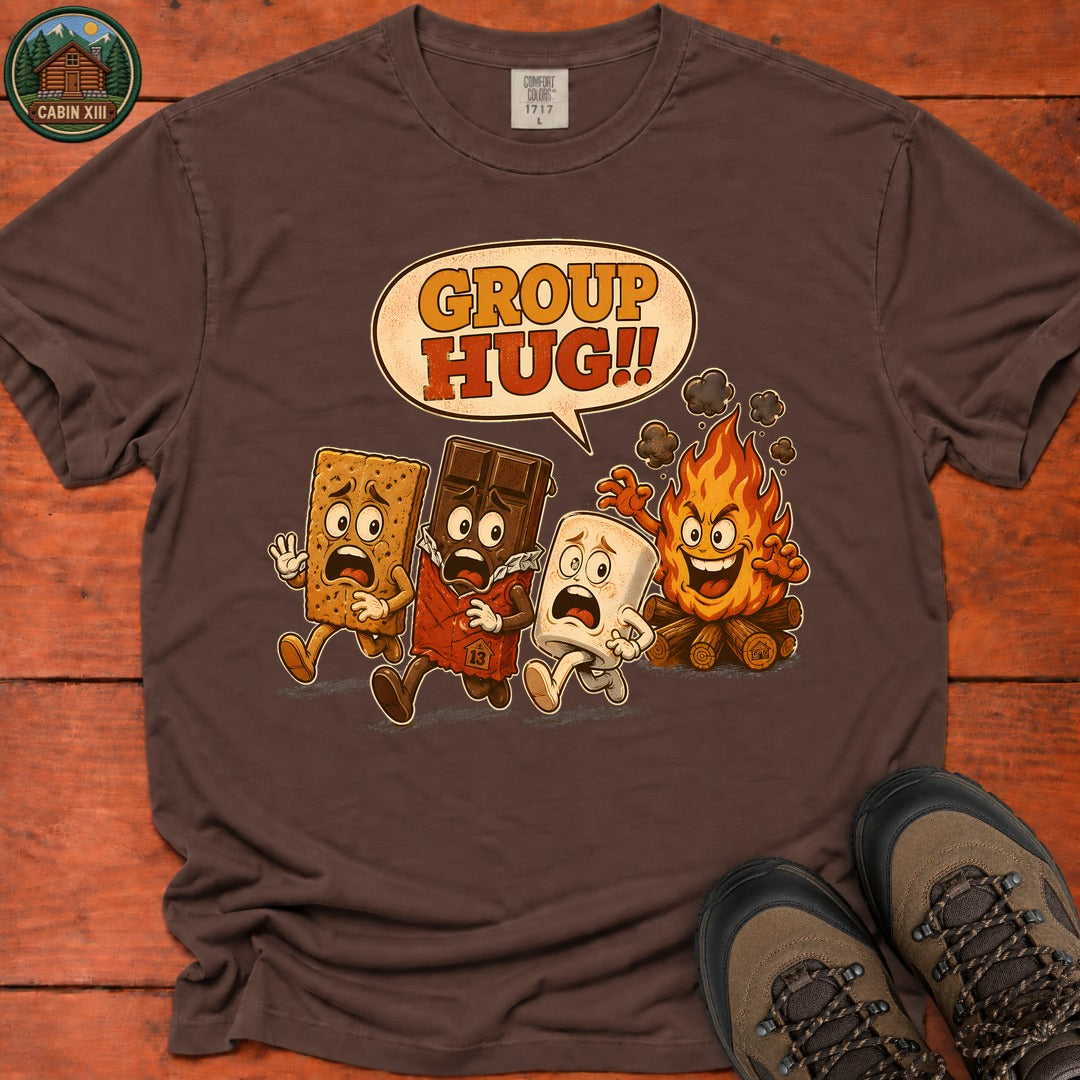 Group Hug T-Shirt - Espresso