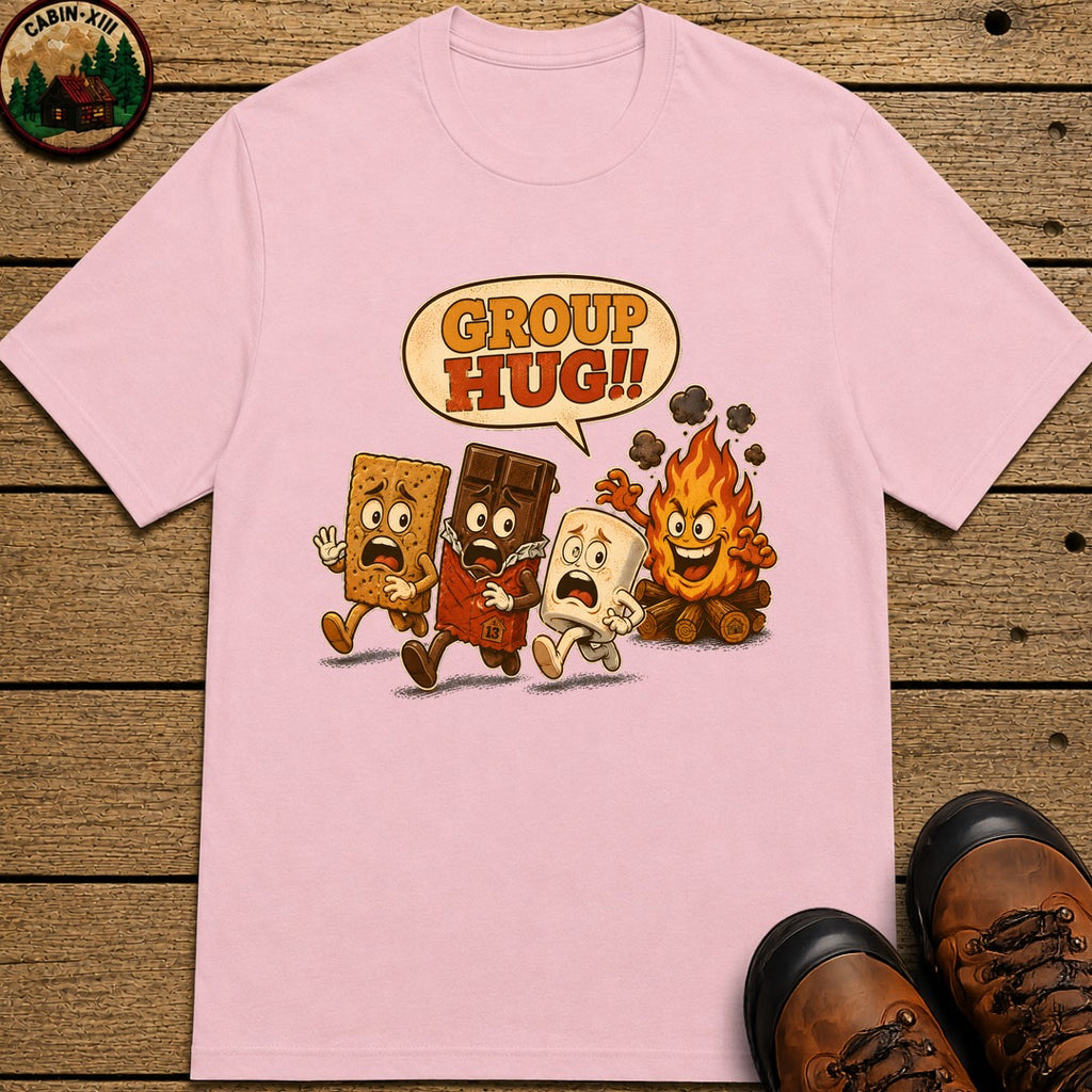 Group Hug T Shirt - Blossom