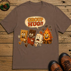 Group Hug T Shirt - Espresso