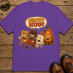 Group Hug T Shirt - Grape