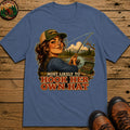 Hook Her Own Hat T-Shirt - Blue Jean