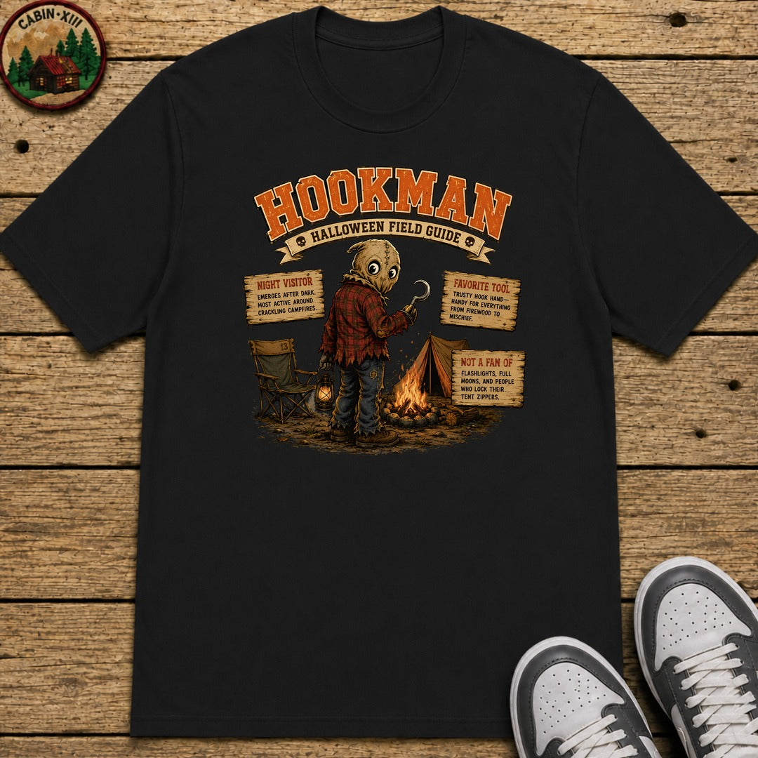 Hookman Field Guide Kids T-Shirt - Black