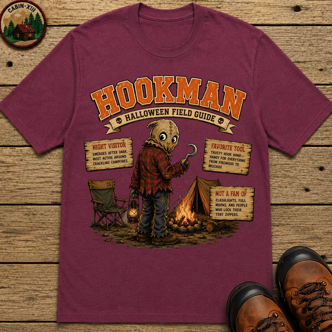 Hookman Field Guide T-Shirt - Berry