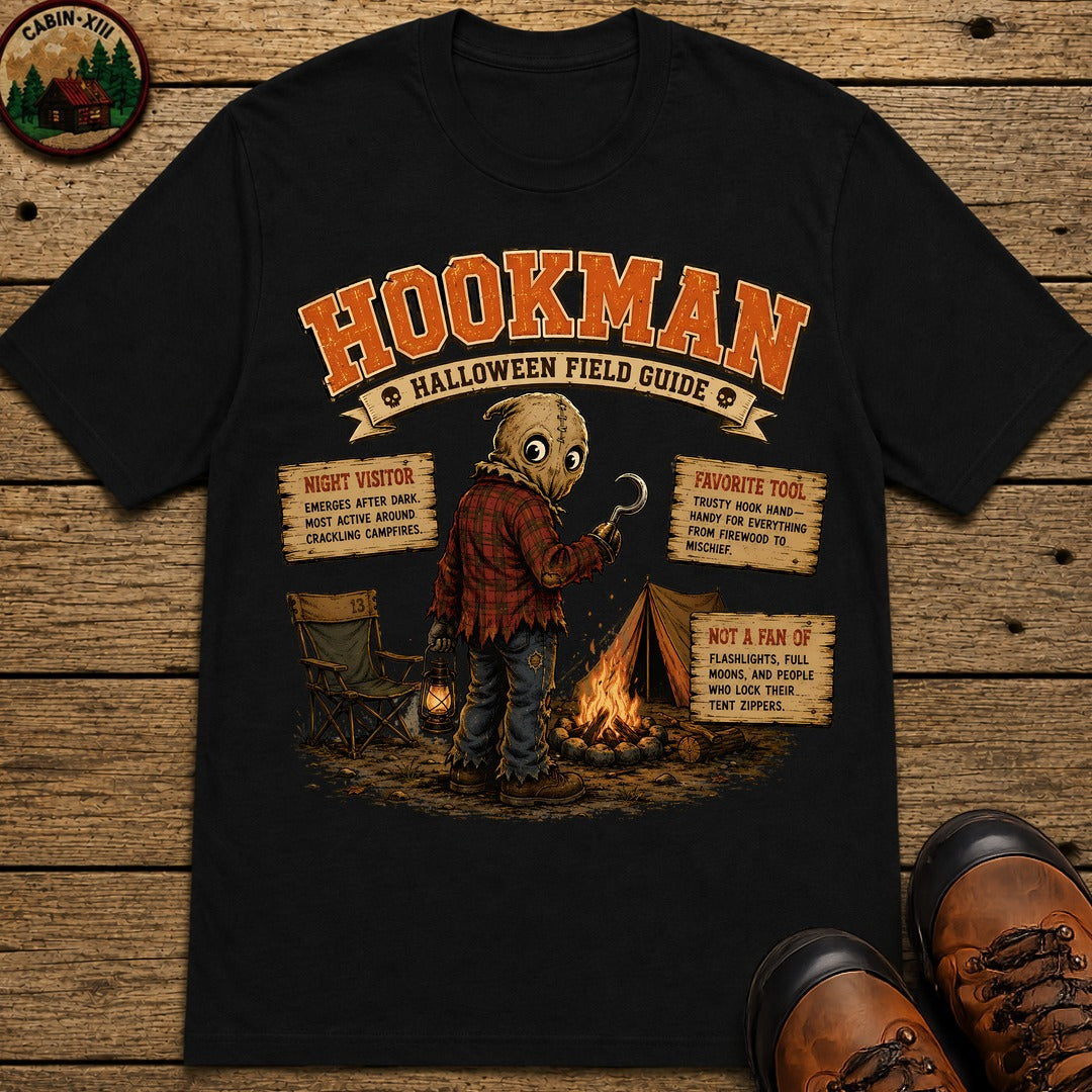 Hookman Field Guide T-Shirt - Black