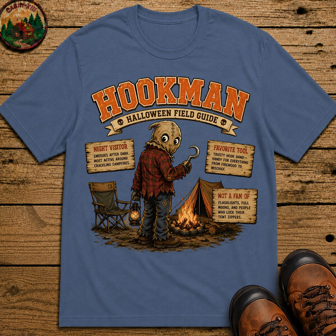 Hookman Field Guide T-Shirt - Blue Jean