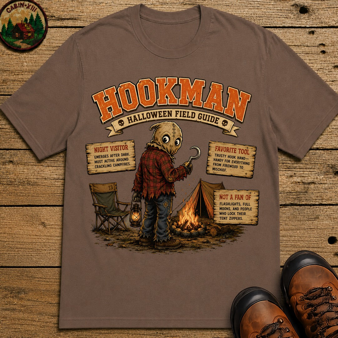 Hookman Field Guide T-Shirt - Espresso