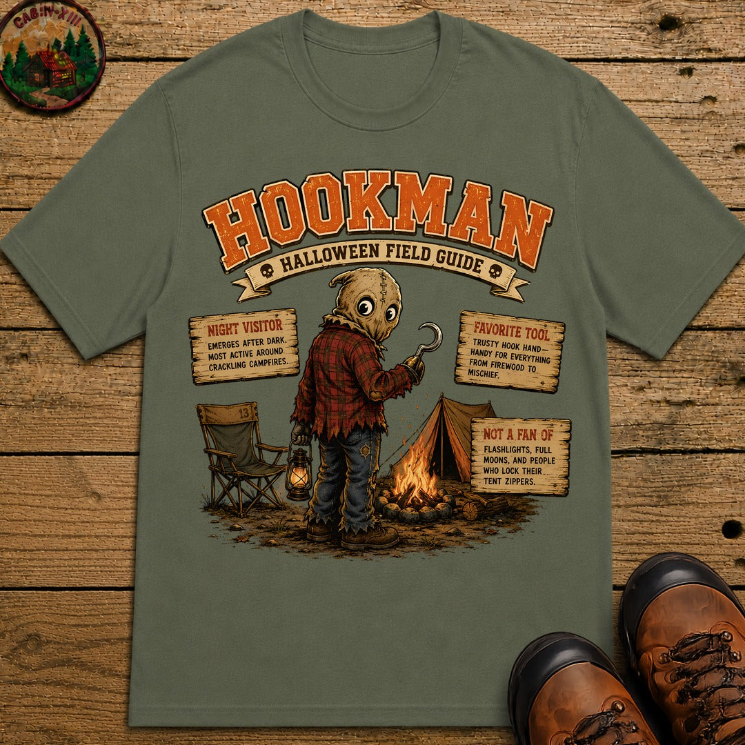 Hookman Field Guide T-Shirt - Moss
