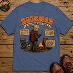 Hookman Field Guide T Shirt - Blue Jean
