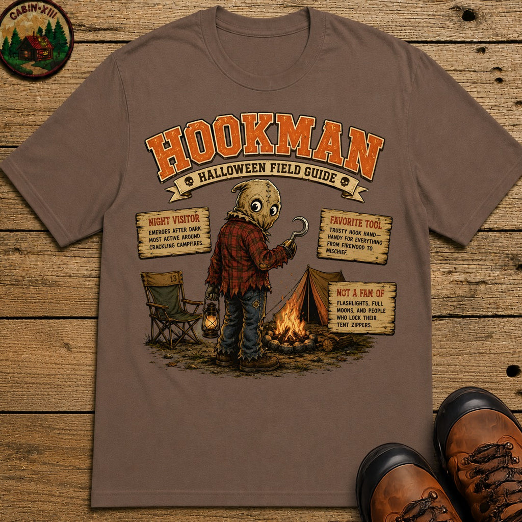 Hookman Field Guide T Shirt - Espresso