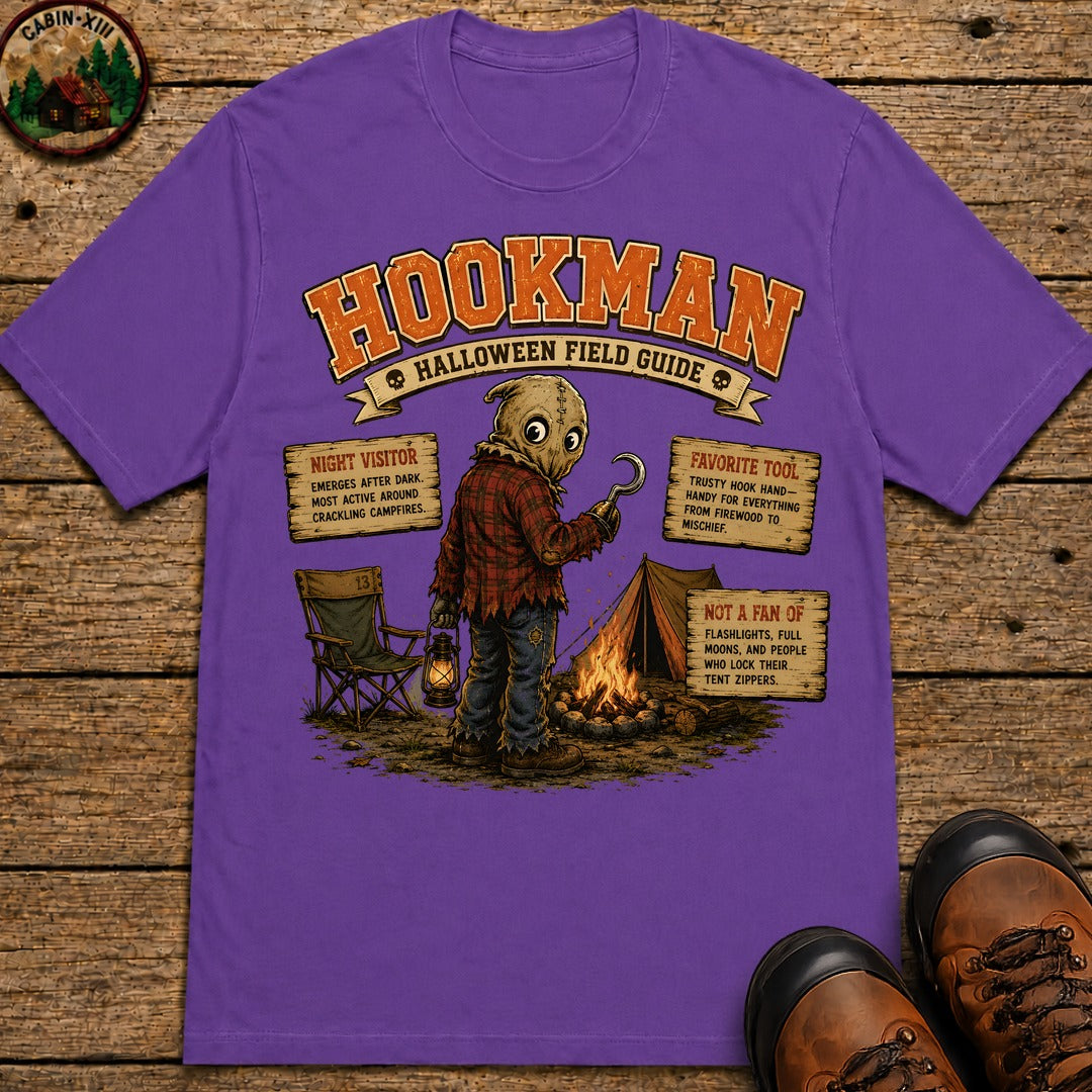 Hookman Field Guide T Shirt - Grape