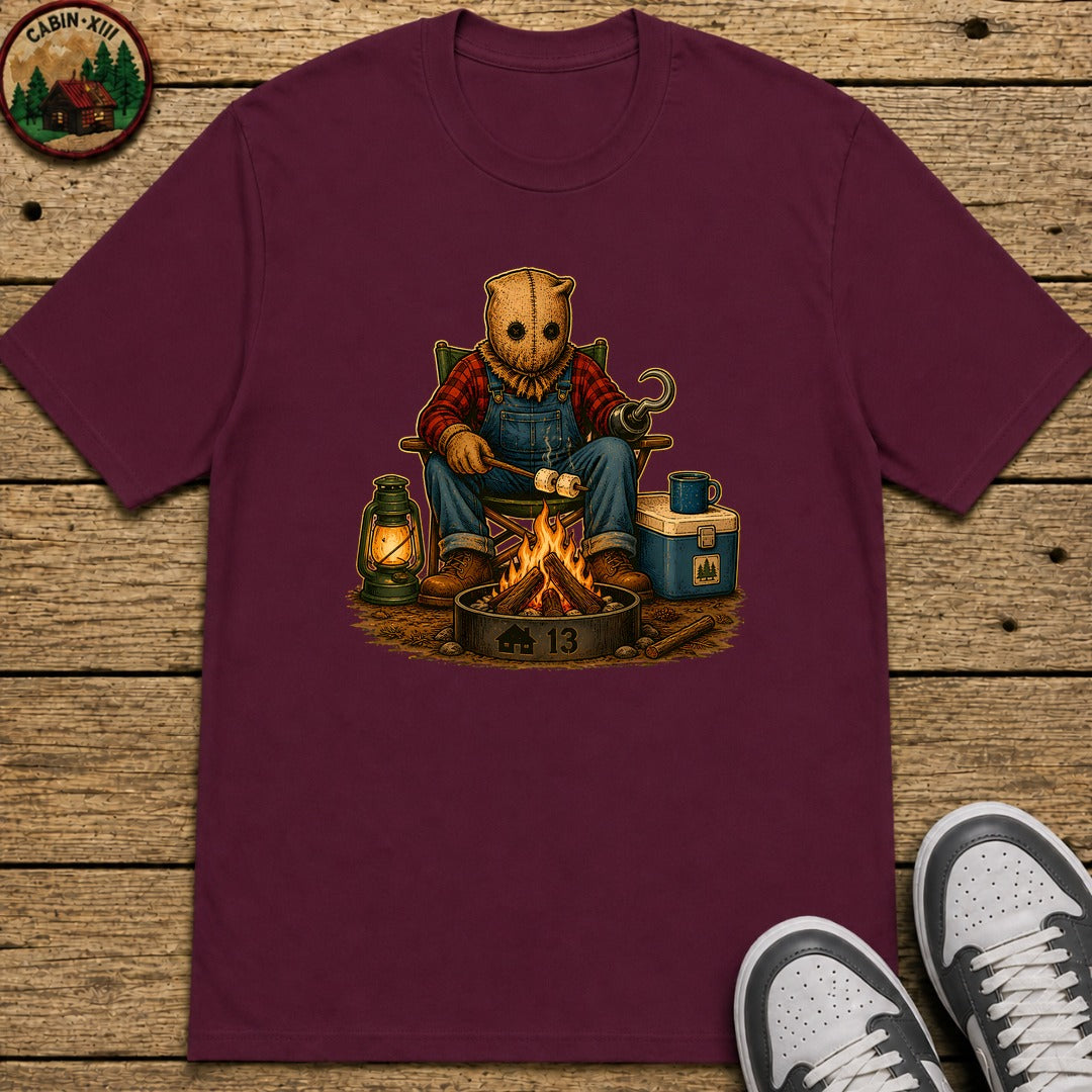 Hookman Halloween Kids T-Shirt - Maroon