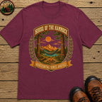House Of The Hammock T Shirt - Berry