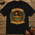 House Of The Hammock T Shirt - Black